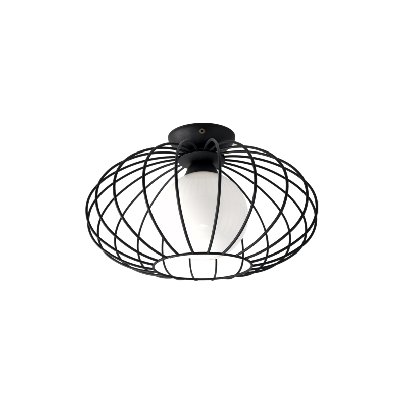 Lampa Sufitowa KRONOS BLACK 1xE14