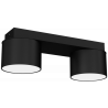 Lampa sufitowa DIXIE Black 2xGX53