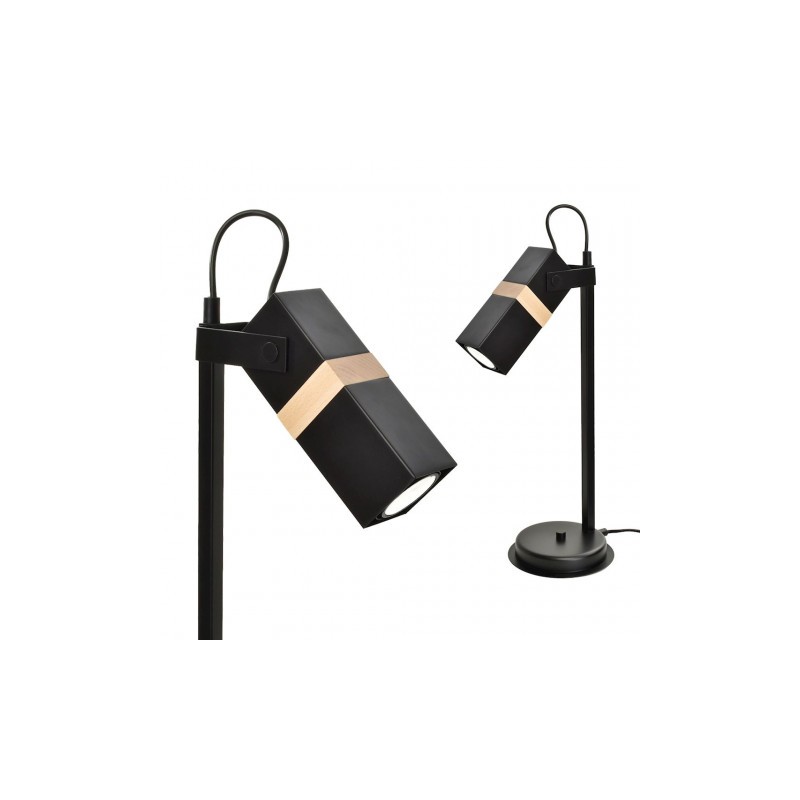 Lampka nocna VIDAR BLACK 1xGU10