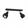 Lampa Sufitowa Pik Black 2Xe27