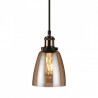 Oprawa Wisząca V-TAC LOFT Vintage Szkło Bursztyn fi140 VT-71406