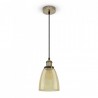Oprawa Wisząca V-TAC LOFT Vintage Szkło Bursztyn fi140 VT-71406