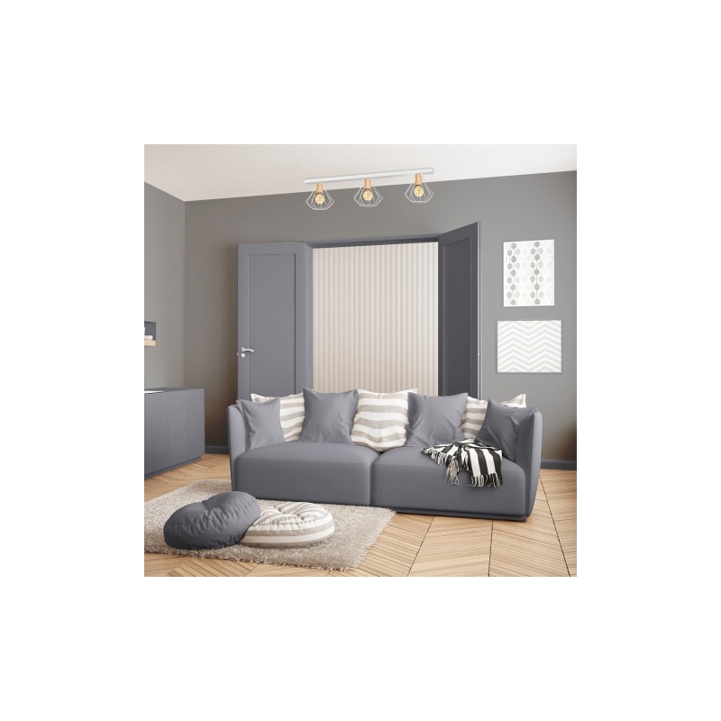 Lampa sufitowa WILL WHITE 3xE27
