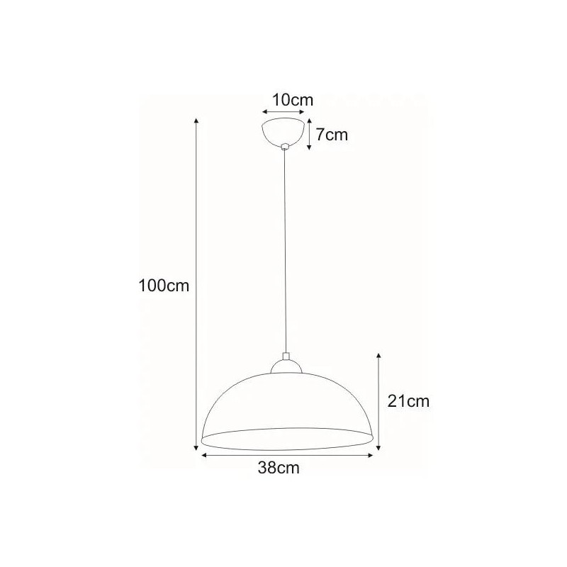 Lampa wisząca K-3858 z serii RAZONI