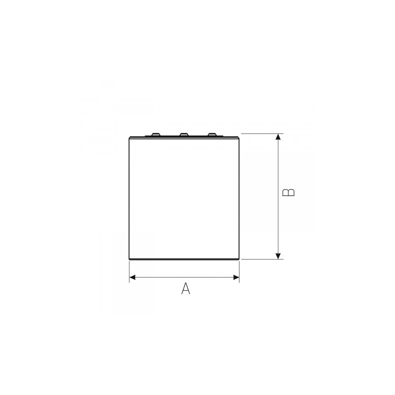 CEL ZOSMA 2 SQUARE 840 19W 230V 40st Black DALI