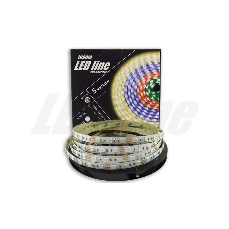 Taśma LED RGB PREMIUM LedLine 300xSMD5060  IP20 - multikolor - 5m 240522