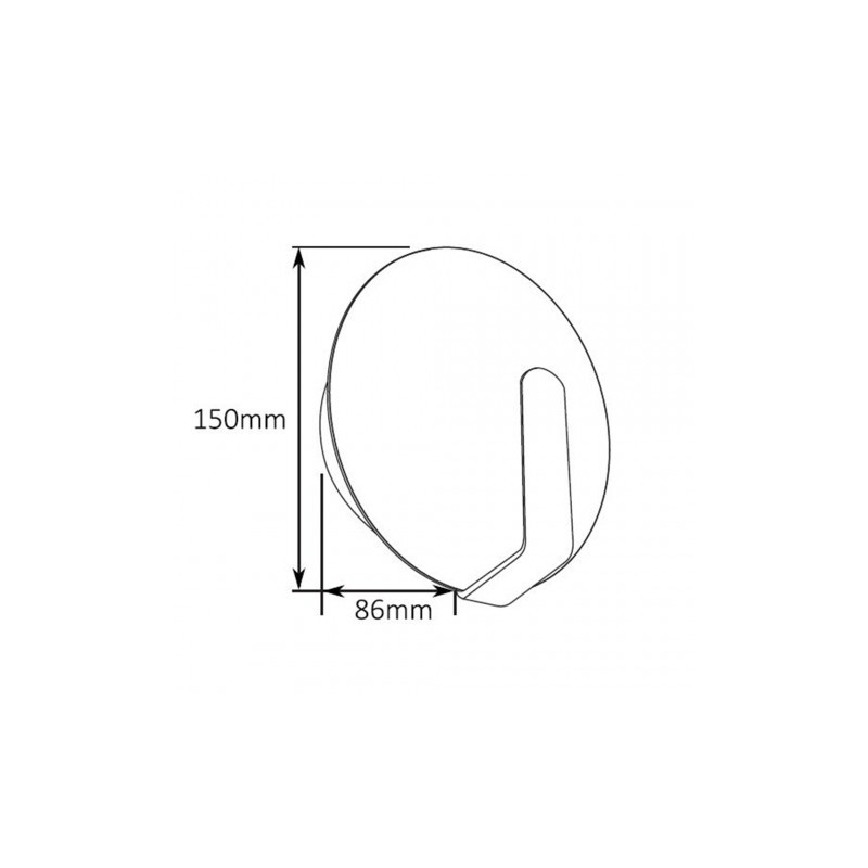 Kinkiet złoty LED 5W Alba Wall - 3000K