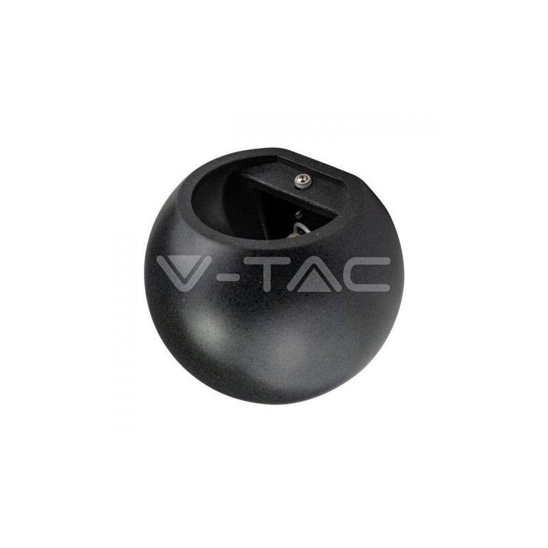 Kinkiet V-TAC BETON G9 LED Okrągly Ciemny Szary IP20 VT-891