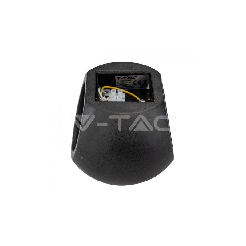 Kinkiet V-TAC BETON G9 LED Okrągly Ciemny Szary IP20 VT-891