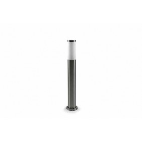Lampa ogrodowa 24V okrągła 65cm - inox - RGB + zimna