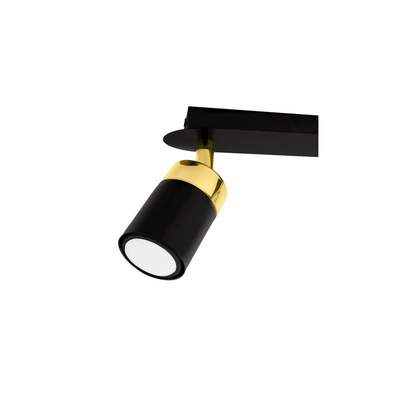 Lampa sufitowa JOKER BLACK/GOLD 2xGU10