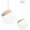 Lampa wisząca SFERA WOOD 1xE14