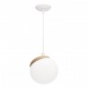 Lampa wisząca SFERA WOOD 1xE14