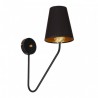 Kinkiet Victoria Black 1Xe27