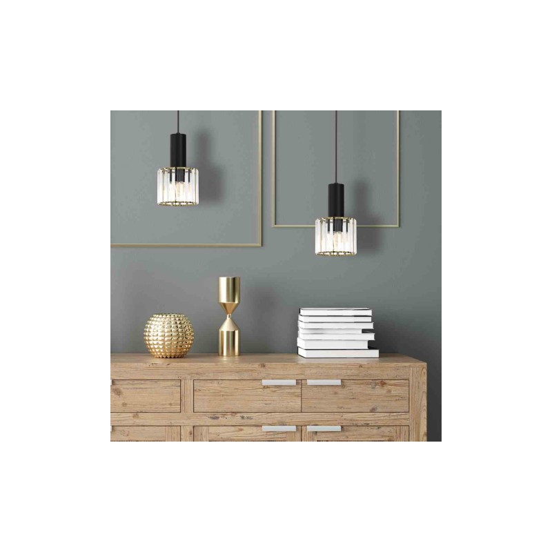 Lampa wisząca CRISTAL 1xE27