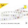 Taśma LED 2835 | 4,8W | 24V | IP68 | 60LED|1m | 5m | CIEPŁA | 3000K | PROF | DO SAUNY