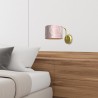 Kinkiet ZIGGY PINK Gold/Pink 1xE27