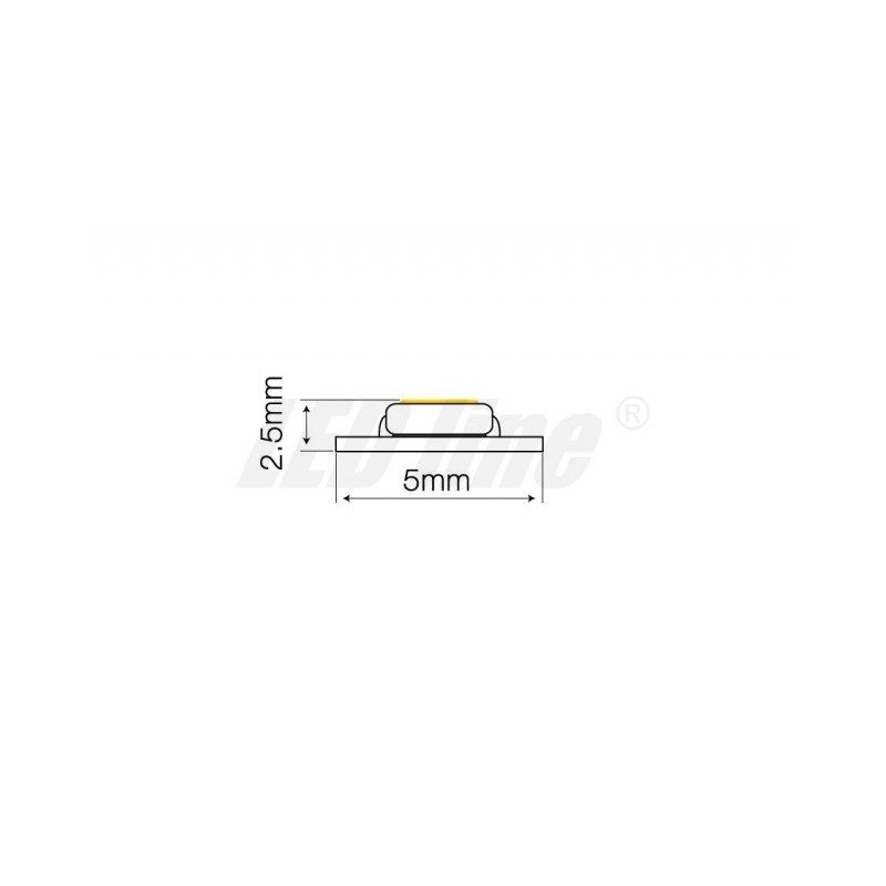 Taśma Slim LED line 600 SMD2216 12V biała dzienna 3900-4175K 5mm BPCB