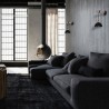 Kinkiet ERIK Sawn black/Patinated wood 1XE27