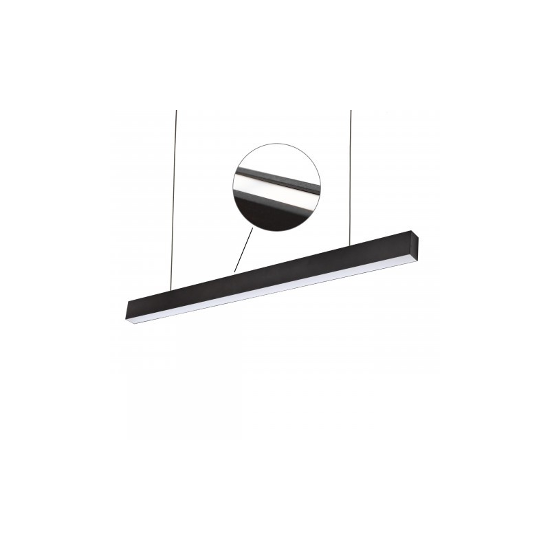 ALLDAY INSPIRE TWO SIDES 840 76W 230V 168cm 115stBlack DIM