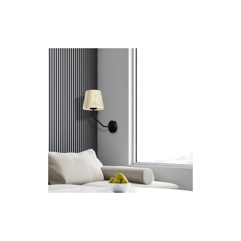 Kinkiet ETNA Black 1xE27