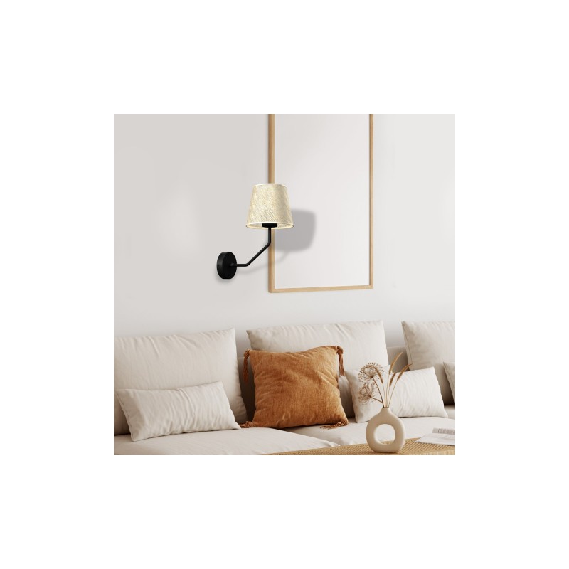 Kinkiet ETNA Black 1xE27