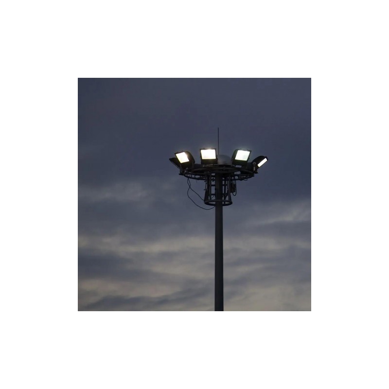 Projektor LED V-TAC 50W SAMSUNG CHIP Czarny 137LM/W VT-52 6400K 6850lm 5 Lat Gwarancji