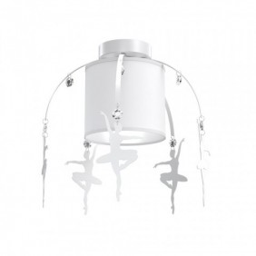 Lampa sufitowa BALETNICA WHITE 1xE27