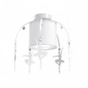 Lampa sufitowa BALETNICA WHITE 1xE27