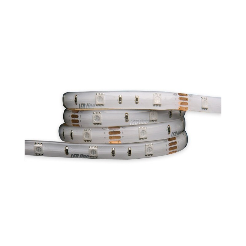 Taśma LED line 150 SMD5060 12V RGB w powłoce silikonowej IP65