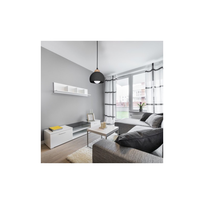 Lampa wisząca DAMA BLACK 1xE27