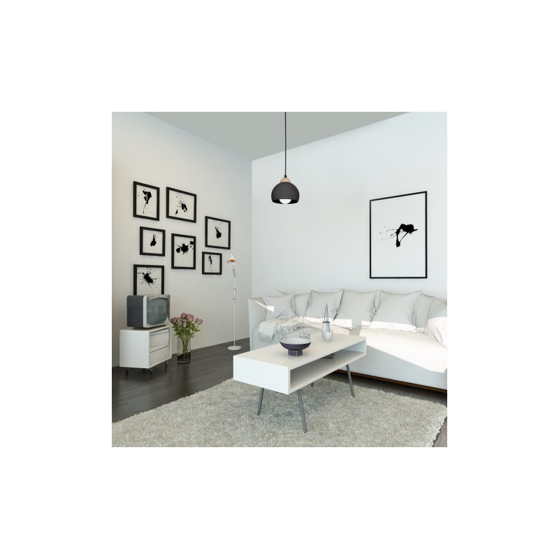 Lampa wisząca DAMA BLACK 1xE27