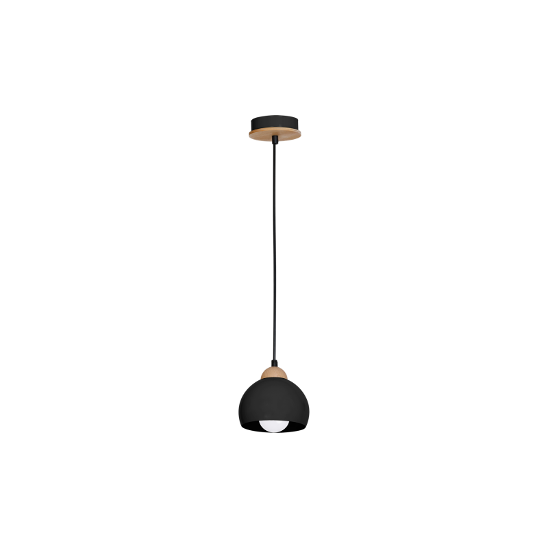 Lampa wisząca DAMA BLACK 1xE27