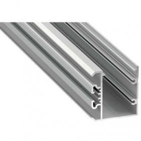 Profil aluminiowy do taśm LED - UNICO - srebrny anodowany - 2 metry