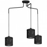 Lampa Wisząca Louise Black 3Xe27
