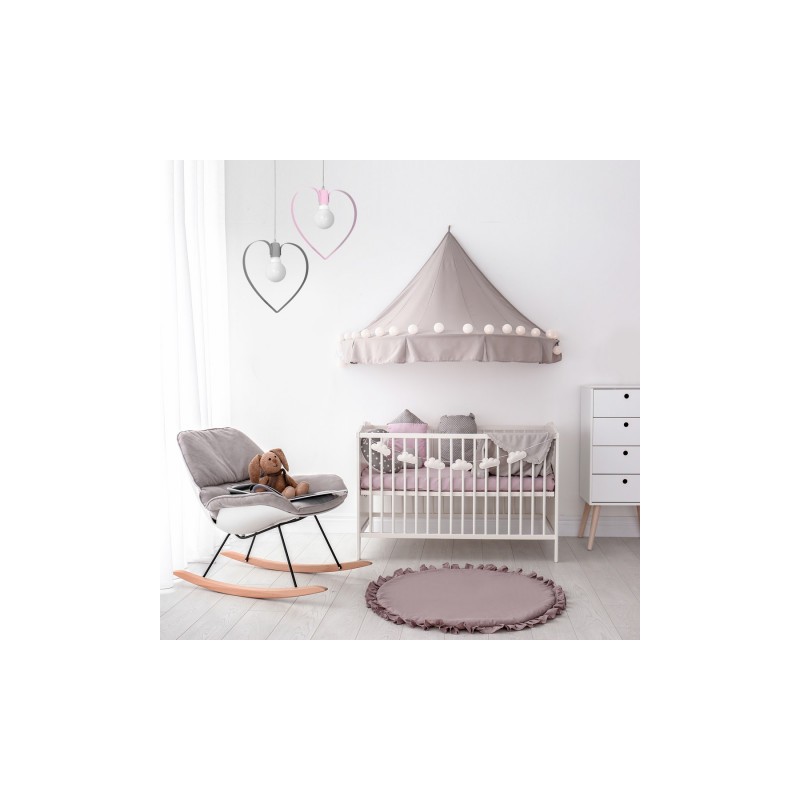 Lampa wisząca AMORE PINK 1xE27