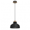 Lampa wisząca ASMUND BLACK 1xE27 20cm