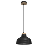 Lampa wisząca ASMUND BLACK 1xE27 20cm
