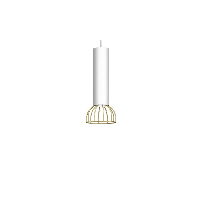 Lampa wisząca DANTE White/Gold 1xGU10