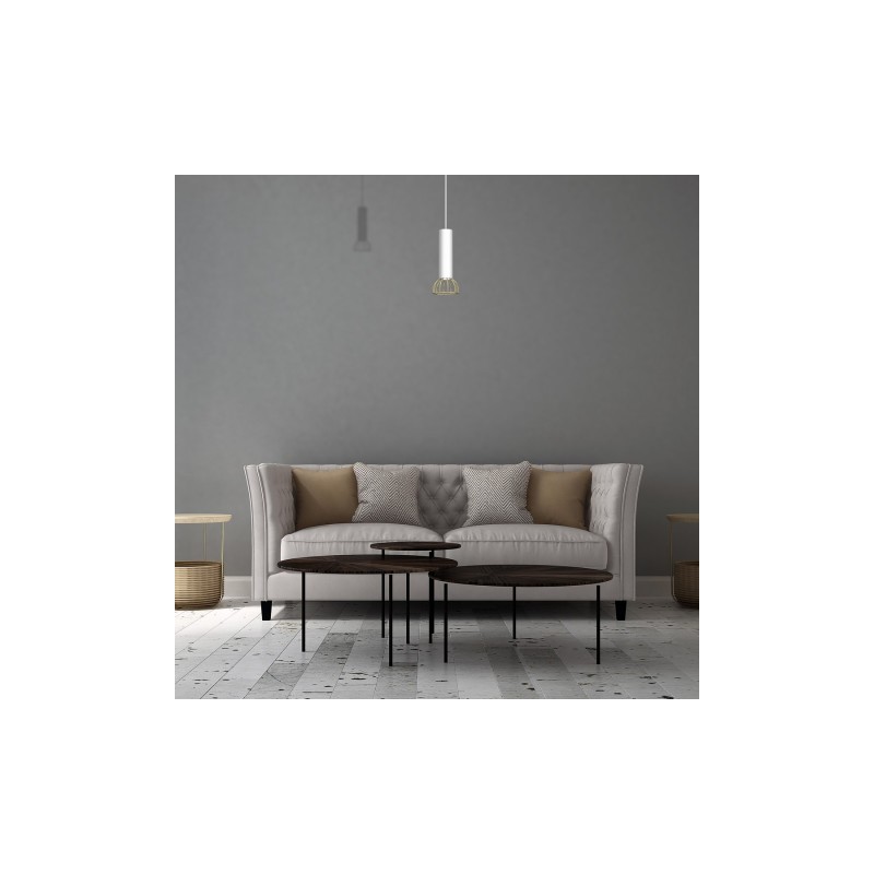 Lampa wisząca DANTE White/Gold 1xGU10
