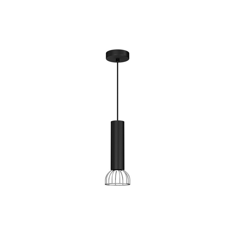 Lampa Wisząca DANTE BLACK/SILVER 1xGU10