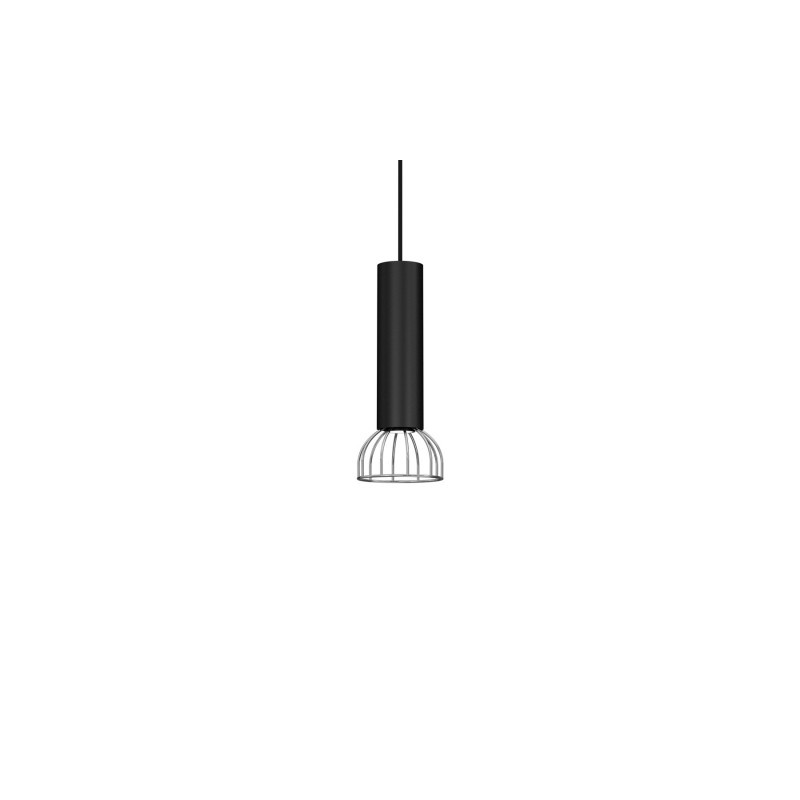 Lampa Wisząca DANTE BLACK/SILVER 1xGU10