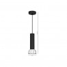 Lampa Wisząca DANTE BLACK/SILVER 1xGU10