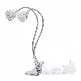 Lampa LED do roślin OVERBOX 10W - Czerwona/niebieska