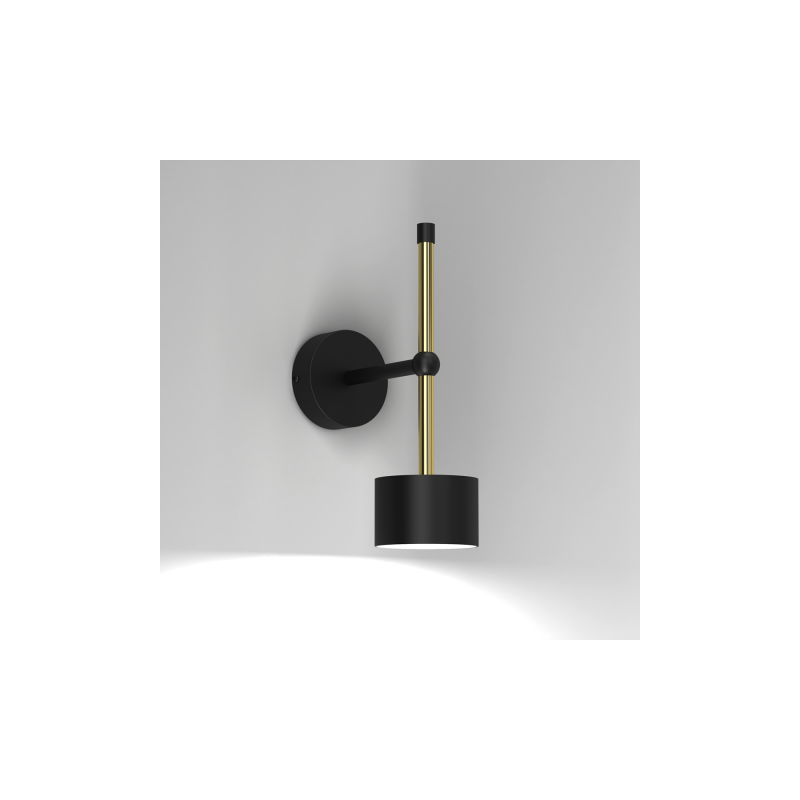 Kinkiet ARENA BLACK/GOLD 1xGX53
