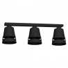 Lampa Sufitowa APOLLO BLACK 3xE27