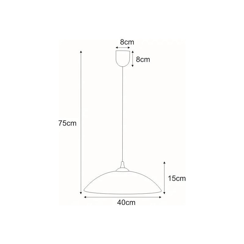 Lampa wisząca K-3511 z serii UFO K-3511