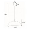 Lampa wisząca K-3720 z serii MATARO