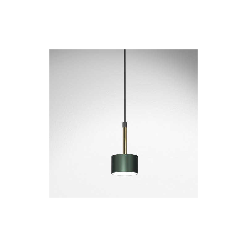 Lampa wisząca ARENA GREEN/GOLD 1xGX53