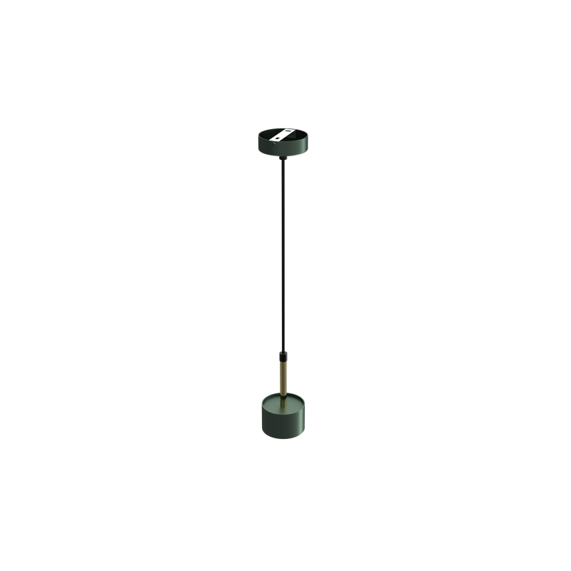 Lampa wisząca ARENA GREEN/GOLD 1xGX53